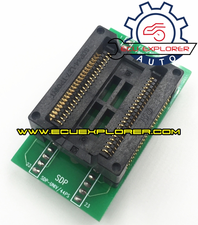 Adapter for SOP44 flash chips 
