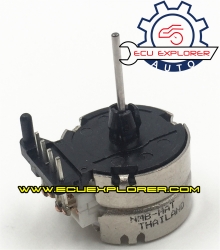 Meter stepper motor for A