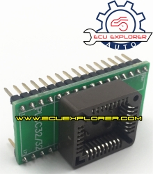 PLCC32 chip adapter