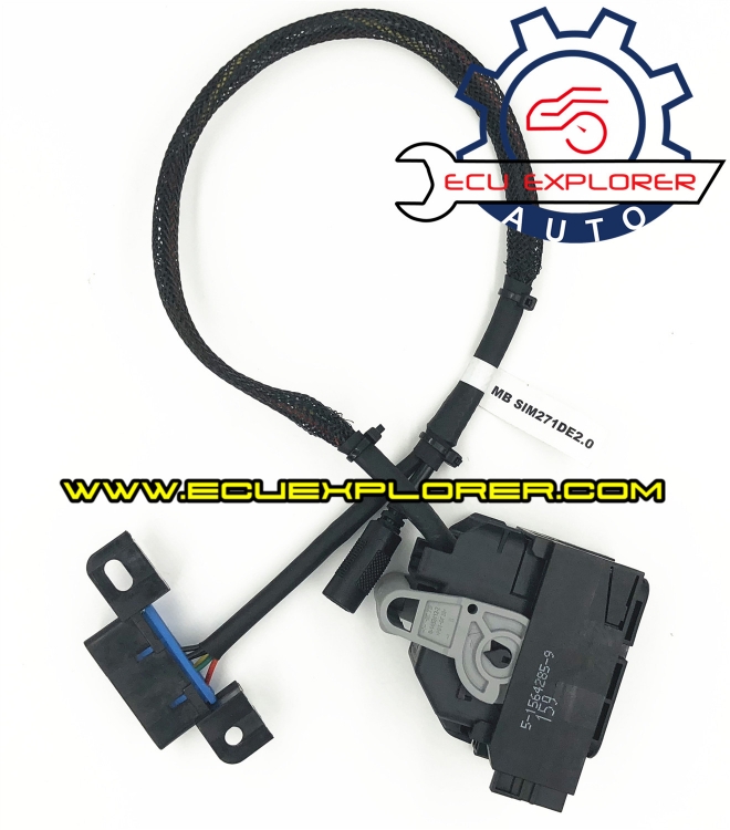 Test platform cables for Mercedes Benz SIM271DE2.0 ECU