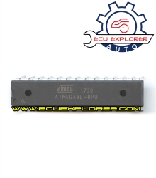 ATMEL ATMEGA8L-8PU Chip