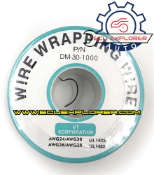 Black wire wrapping wire