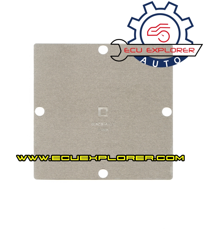 Template steel mesh for Mercedes-Benz BGA keys