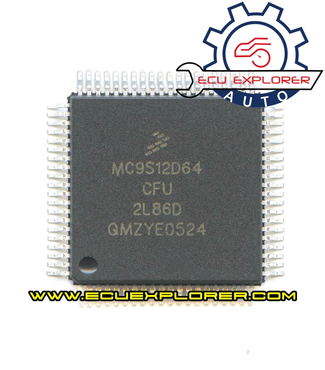 MC9S12D64CFU 2L86D MCU chip