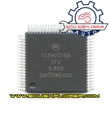 SC542016BCFU 1L85D MCU ch