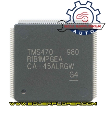 TMS470 980 R1B1MPGEA MCU 