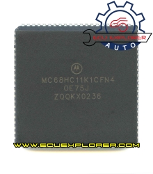 MC68HC11K1CFN4 0E75J MCU 