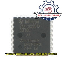 SAK-XC2361A-56F80L MCU ch