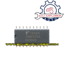 74HC374A chip
