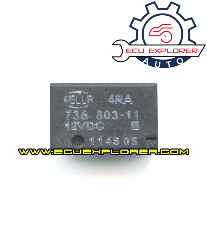 736 803-11 12VDC relay