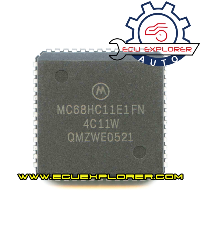 MC68HC11E1FN chip