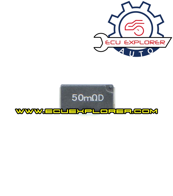 50mΩD resistor