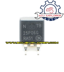 NTB25P06G chip