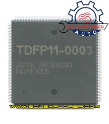 TDFP11-0003 76F0040GD chip