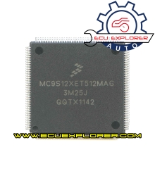 MC9S12XET512MAG 3M25J MCU