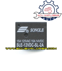 SLE-12VDC-SL-2A relay