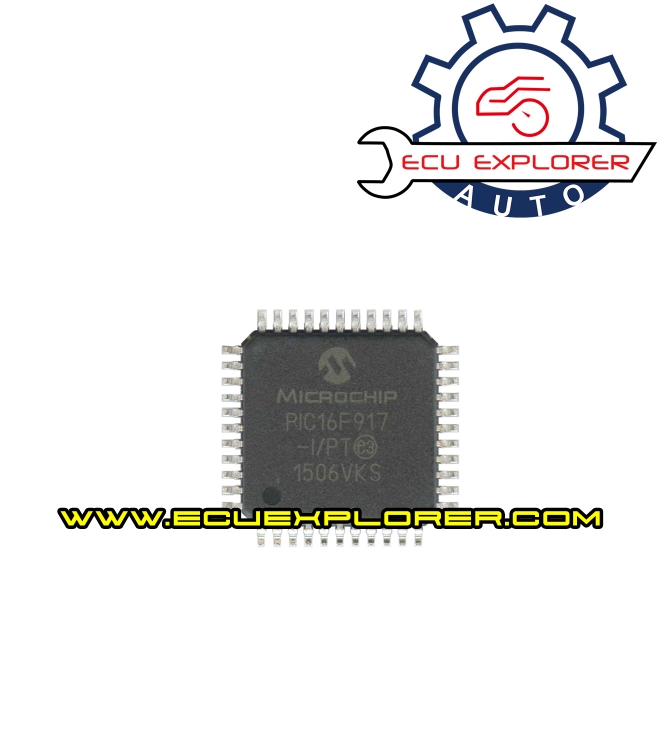 PIC16F917-I/PT chip