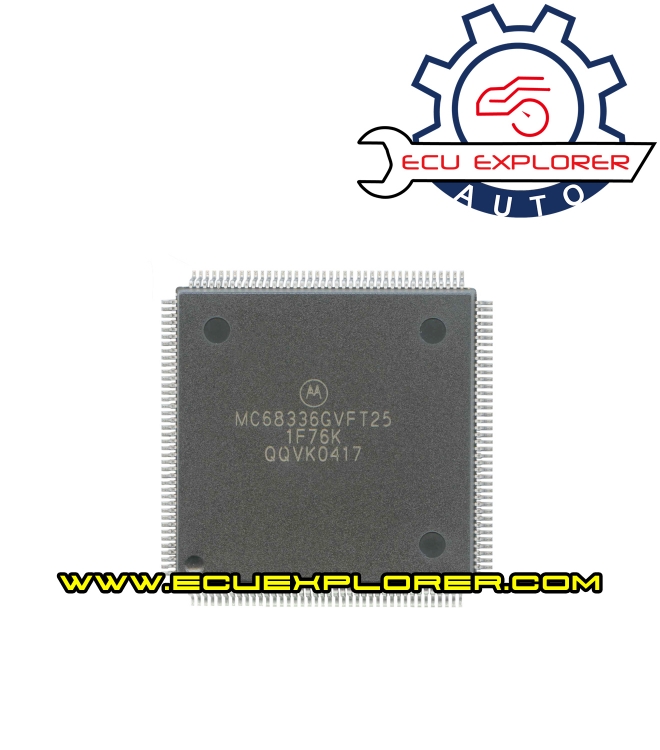 MC68336GVFT25 1F76K MCU chip