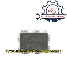 M58BW016DB80T3F flash chip