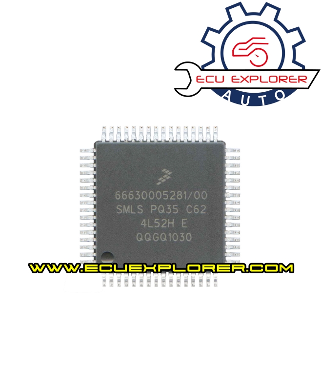 66630005281/00 SMLS PQ35 C62 4L52H chip