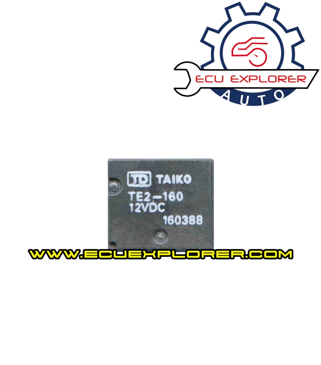 TE2-160 12VDC relay