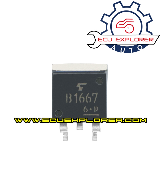 B1667 chip