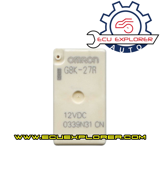 G8K-27R 12VDC relay 