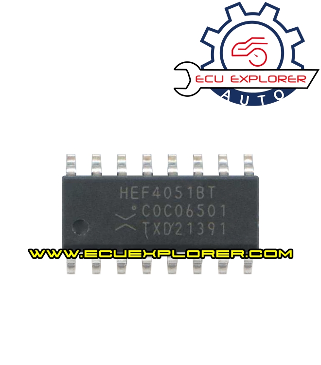 HEF4051BT chip