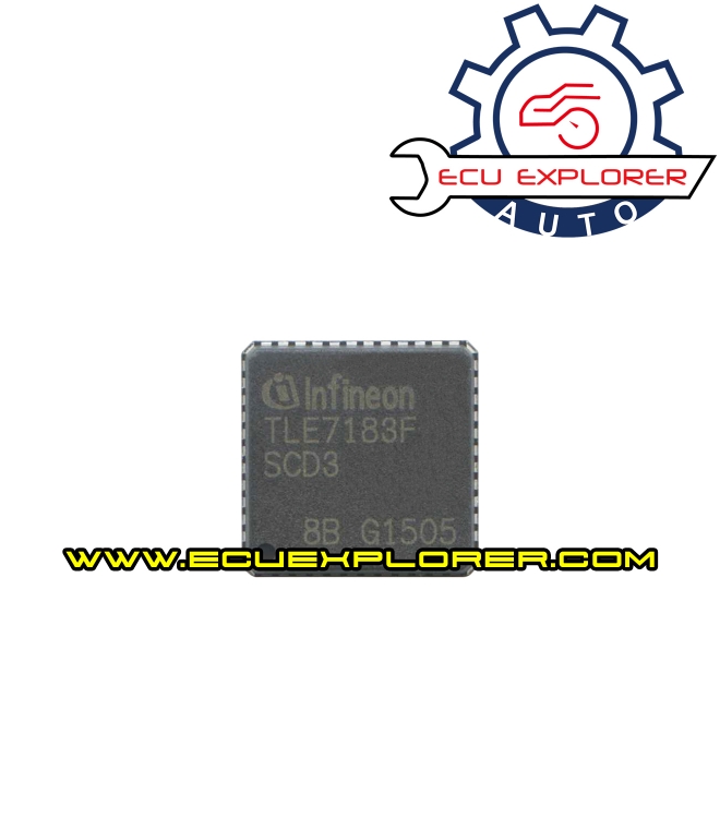 TLE7183F SCD3 chip 